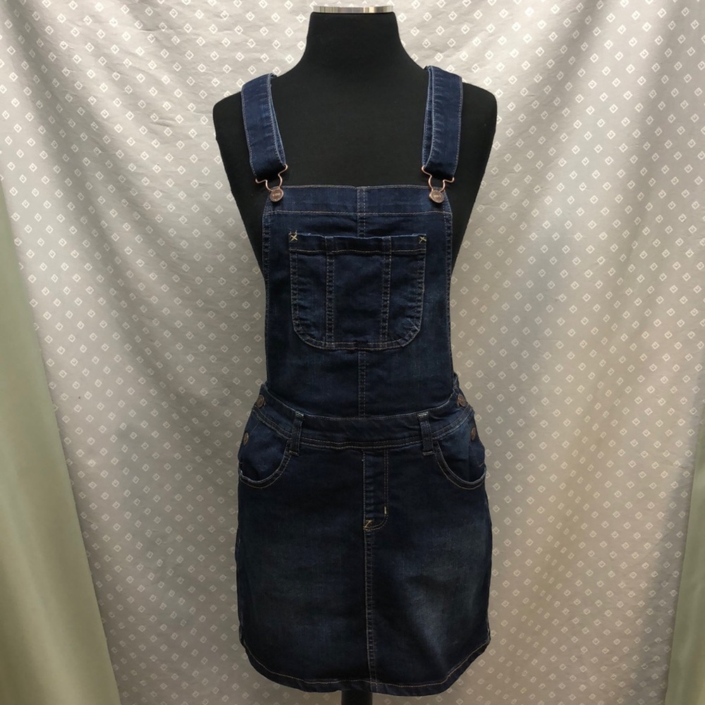Denim Overall Dress